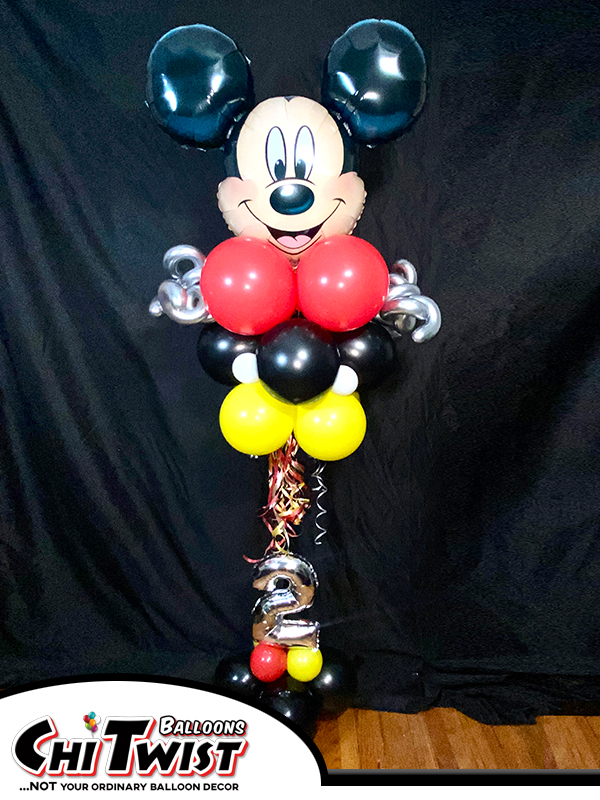 Mickey Mouse Detailed Balloon Pole