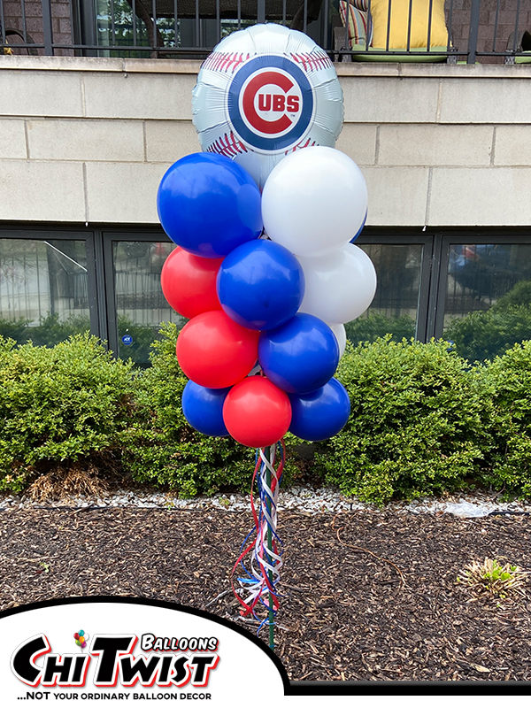 Chicago Cubs Balloon Pole
