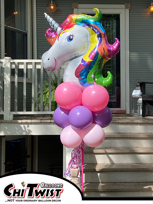 Unicorn Balloon Pole