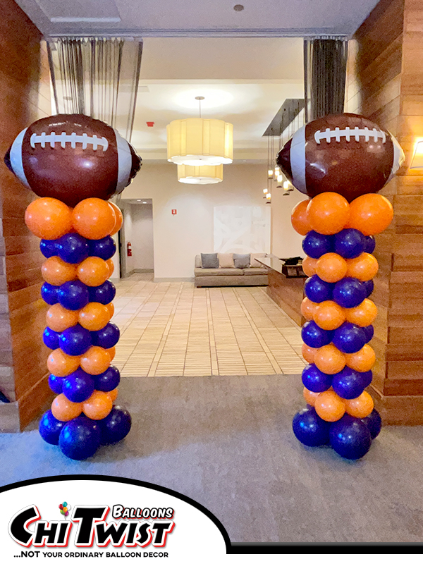 Football balloon column