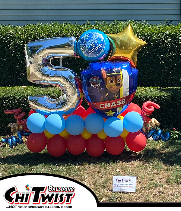 Paw Patrol Balloon Marquee