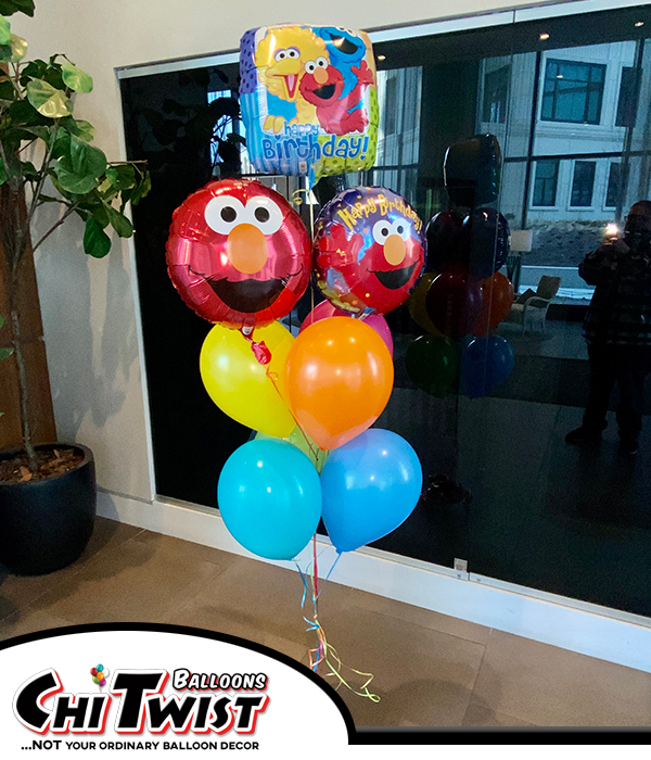 Sesame Street Helium Bouquet