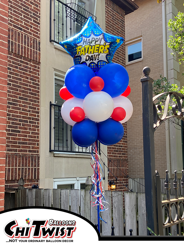 Father's Day Balloon Pole