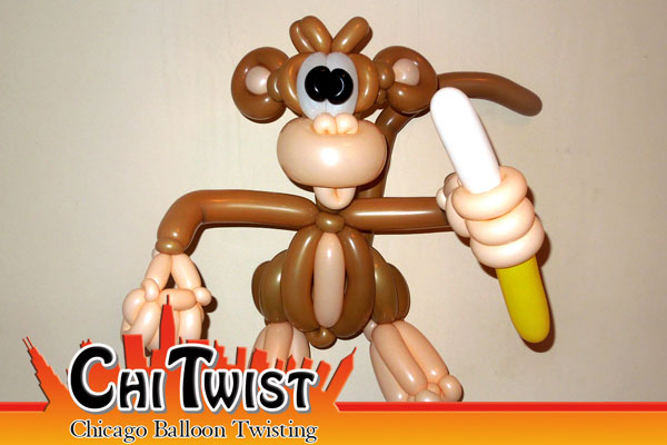 Deluxe Monkey Balloon