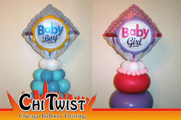 Baby Centerpiece Balloons