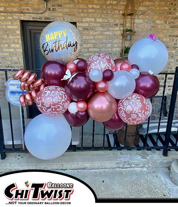 Filigree Birthday Garland Pop