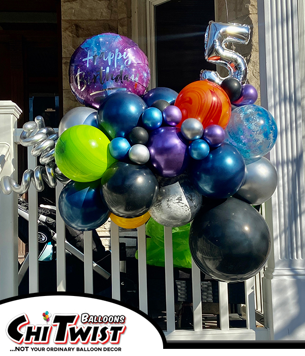 Outer Space Garland Pop