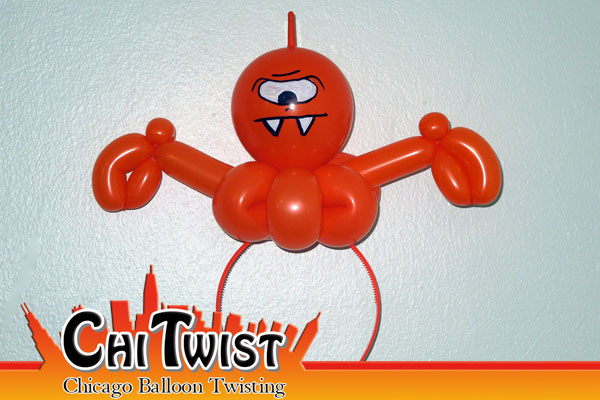 Monster Hairband Balloon