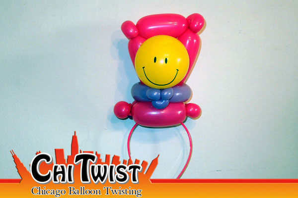 Tophat Hairband Balloon