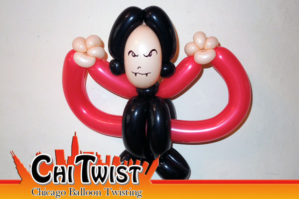 Vampire Halloween Balloon