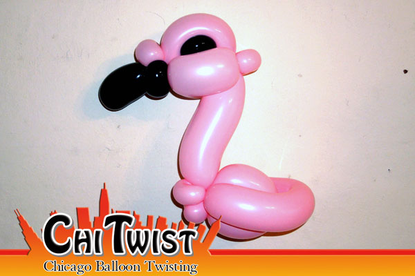 Flamingo Balloon Animal