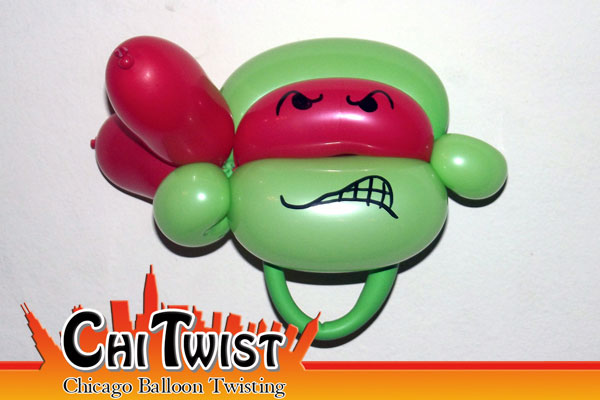 Ninja Turtle Balloon Bracelet
