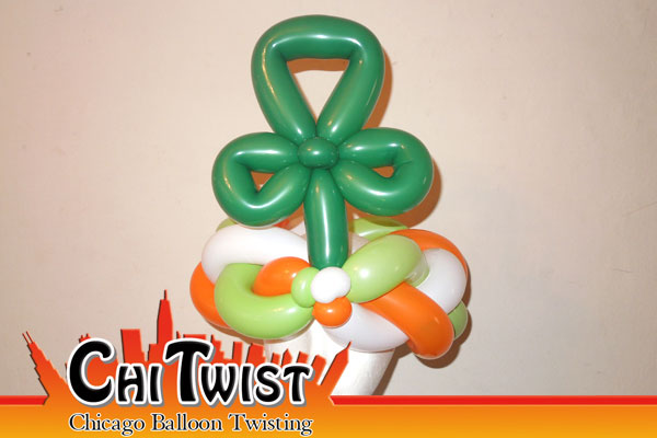 Shamrock Hat St. Patrick's Day Balloon