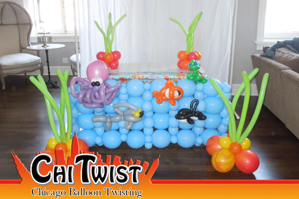 under the sea balloon animals