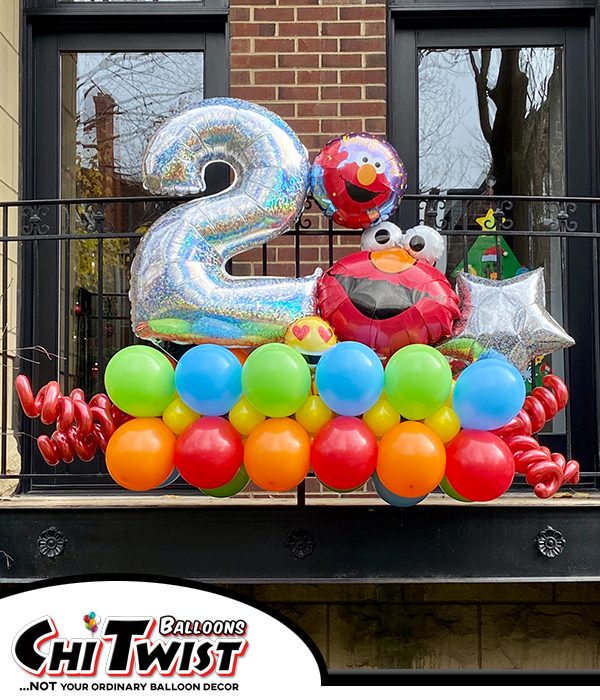 Elmo Balloon Marquee