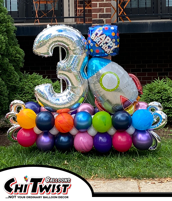 Outer Space Balloon Marquee