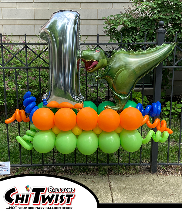 T-Rex Balloon Marquee