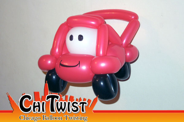 Race Car Balloon