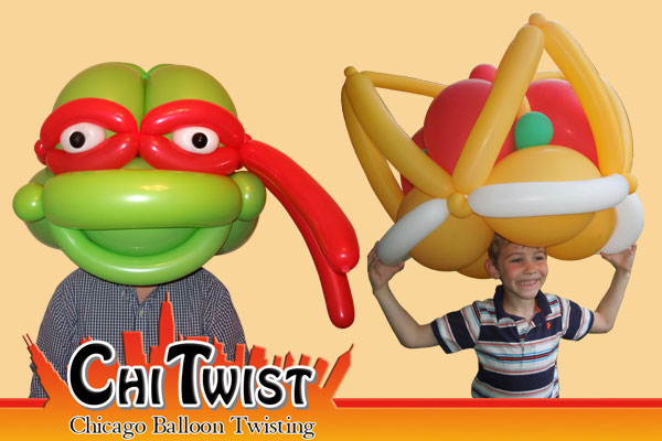 Big Awesome Balloon Art Designs in Chicago