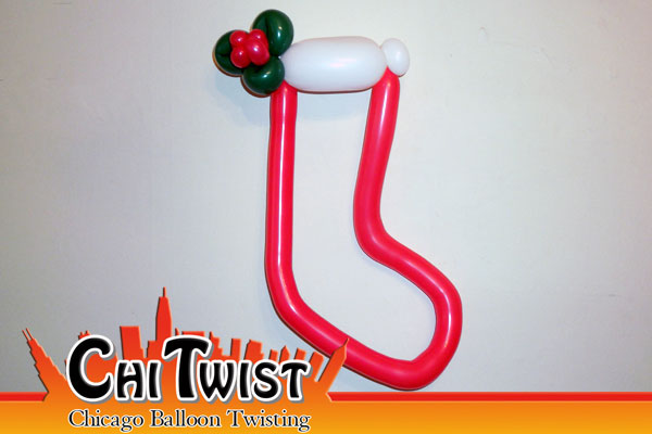 Christmas Stocking Balloon