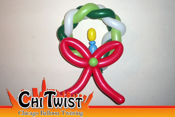 Wreath Christmas Balloon