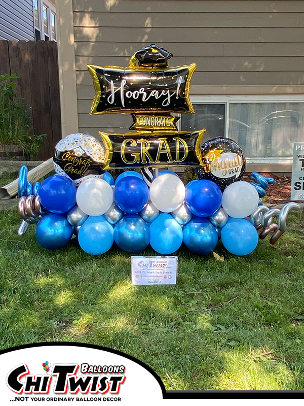 Congrats Grad Balloon Marquee