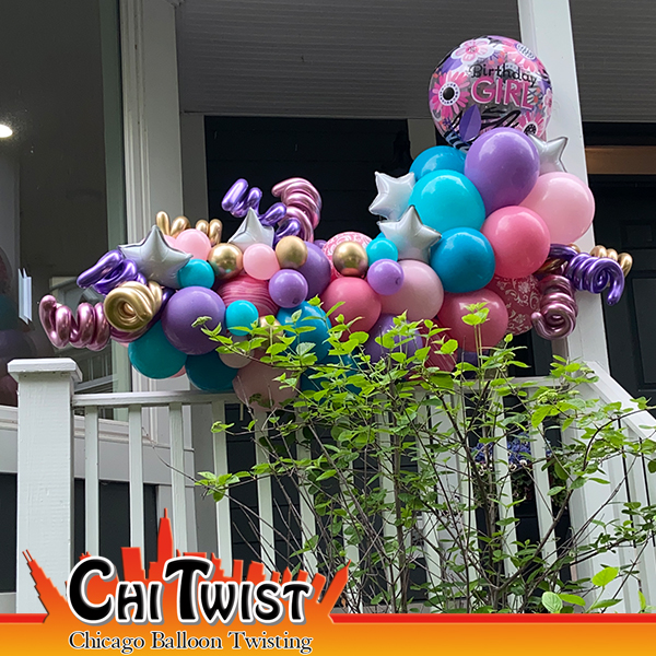 Pretty Balloon Garland
